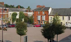 Photograph of Crediton Market Square