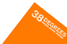 Logo for 38 Degrees