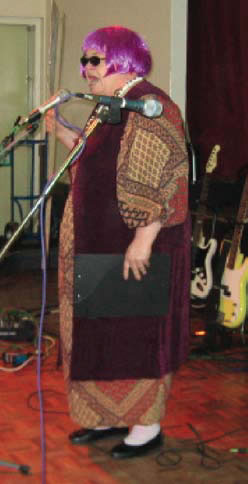 Photograph of Paula Mossman at the 2009 Birthday party