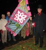 Photograph of group from Sustainable Crediton at the Xmas Parade 2014