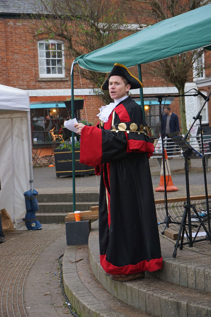 Photograph of the Town Crier