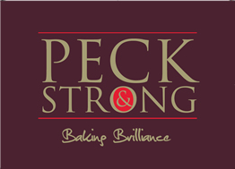 Peck & Strong - Baking Brilliance Logo for Peck & Strong