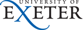 Logo for Exeter University